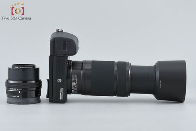Used: SONY Sony α6100 ILCE-6100 Double Zoom Lens Kit Black