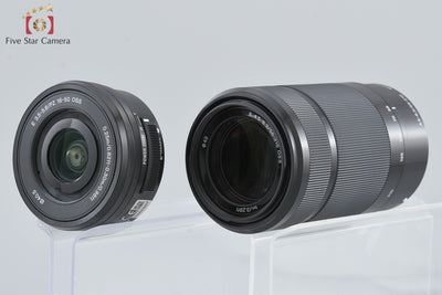 Used: SONY Sony α6100 ILCE-6100 Double Zoom Lens Kit Black