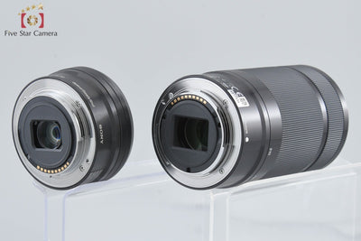 Used: SONY Sony α6100 ILCE-6100 Double Zoom Lens Kit Black