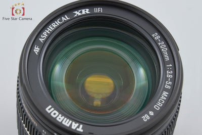 【中古】TAMRON タムロン A03 AF 28-200mm f/3.8-5.6 XR IF MACRO キヤノン用