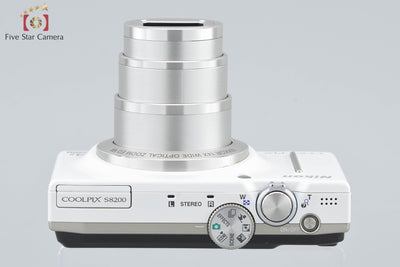 [Used] Nikon COOLPIX S8200 Natural White Compact Digital Camera