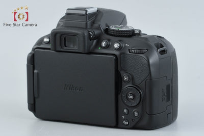[Used] Nikon D5300 AF-P Double Zoom Kit Black with Original Box