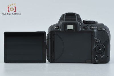 中古】Nikon ニコン D5300 AF-P ダブルズームキット ブラック 元箱付き 