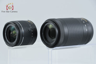 中古】Nikon ニコン D5300 AF-P ダブルズームキット ブラック 元箱付き 