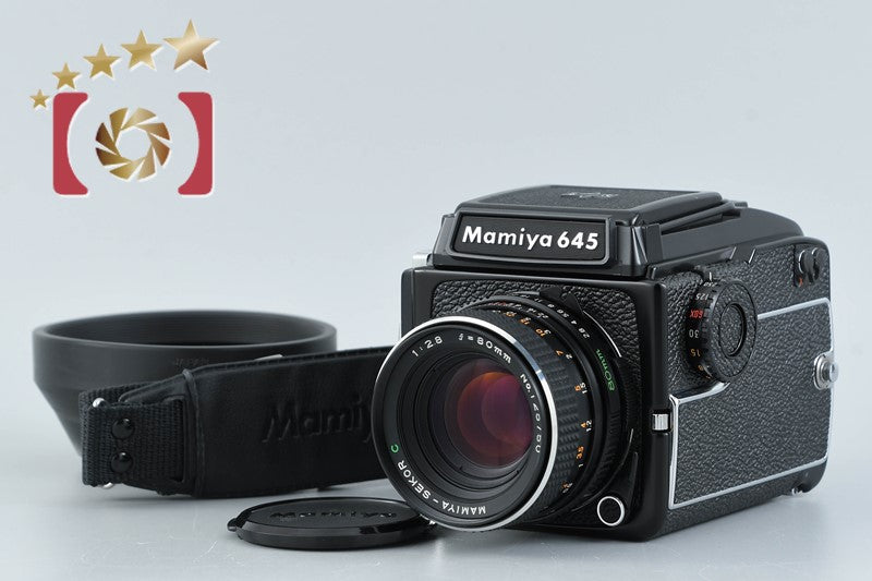 【中古】Mamiya マミヤ M645 1000S + SEKOR C 80mm f/2.8