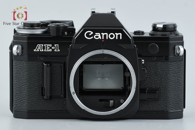 [Used] Canon AE-1 Black Film SLR Camera