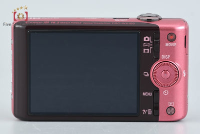 [Used] Sony Cyber-shot DSC-WX100 Pink Compact Digital Camera Multi-Language Support