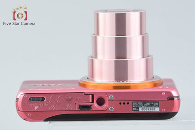 [Used] Sony Cyber-shot DSC-WX100 Pink Compact Digital Camera Multi-Language Support