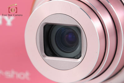 [Used] Sony Cyber-shot DSC-WX100 Pink Compact Digital Camera Multi-Language Support