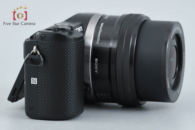 【中古】SONY ソニー α5000 ILCE-5000 パワーズームレンズキット ブラック 多言語対応