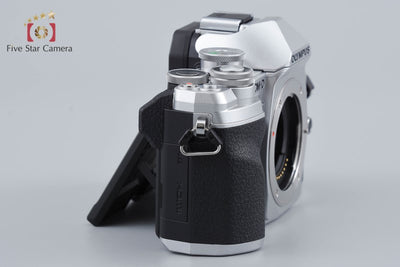 [Used] Olympus OM-D E-M10 Mark IV Silver Mirrorless Interchangeable Lens Camera, Low Shutter Count