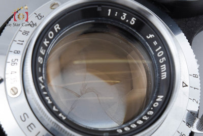 [Used] Mamiya SEKOR 105mm f/3.5 Lens for Twin-Lens Reflex Camera