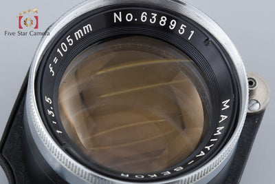 [Used] Mamiya SEKOR 105mm f/3.5 Lens for Twin-Lens Reflex Camera