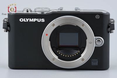 【中古】OLYMPUS オリンパス PEN Lite E-PL3 ブラック + M.ZUIKO DIGITAL ED 14-42mm f/3.5-5.6 EZ シャッター回数僅少