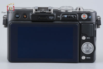 【中古】OLYMPUS オリンパス PEN Lite E-PL3 ブラック + M.ZUIKO DIGITAL ED 14-42mm f/3.5-5.6 EZ シャッター回数僅少