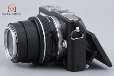 【中古】OLYMPUS オリンパス PEN Lite E-PL3 ブラック + M.ZUIKO DIGITAL ED 14-42mm f/3.5-5.6 EZ シャッター回数僅少