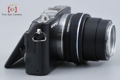 【中古】OLYMPUS オリンパス PEN Lite E-PL3 ブラック + M.ZUIKO DIGITAL ED 14-42mm f/3.5-5.6 EZ シャッター回数僅少