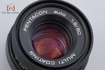 [Used] Pentacon auto 50mm f/1.8 MC M42 Mount