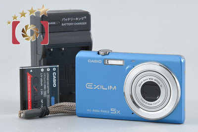 【中古】CASIO カシオ EXILIM EX-ZS10 ブルー コンパクトデジタルカメラ