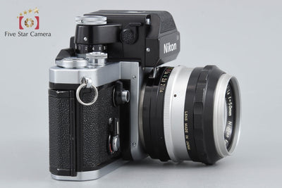 [Used] Nikon F2 Photomic Silver + NIKKOR-S Auto 50mm f/1.4