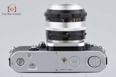 [Used] Nikon F2 Photomic Silver + NIKKOR-S Auto 50mm f/1.4