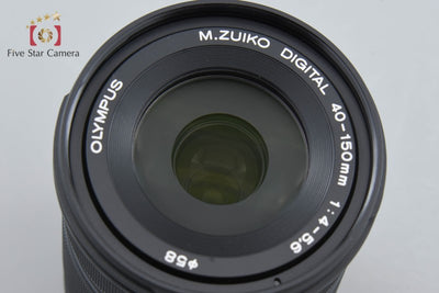 [Used] OLYMPUS M.ZUIKO DIGITAL ED 40-150mm f/4-5.6 R Black
