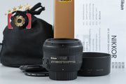 Used: Nikon AF-S NIKKOR 50mm f/1.4 G with original box
