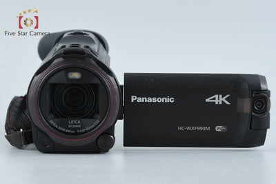 [Used] Panasonic HC-WXF990M Black Digital 4K Video Camera