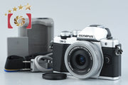Used: OLYMPUS OM-D E-M10 Mark II 14-42mm EZ Lens Kit Silver, low shutter count