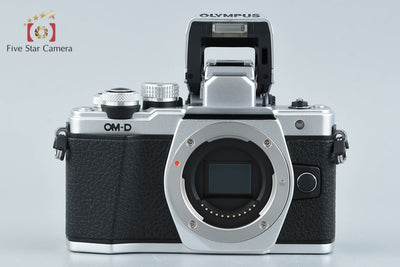 Used: OLYMPUS OM-D E-M10 Mark II 14-42mm EZ Lens Kit Silver, low shutter count