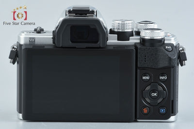 Used: OLYMPUS OM-D E-M10 Mark II 14-42mm EZ Lens Kit Silver, low shutter count