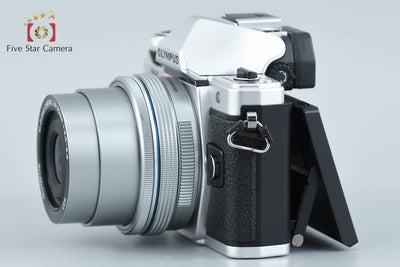 Used: OLYMPUS OM-D E-M10 Mark II 14-42mm EZ Lens Kit Silver, low shutter count