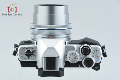 Used: OLYMPUS OM-D E-M10 Mark II 14-42mm EZ Lens Kit Silver, low shutter count