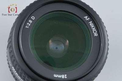 【中古】Nikon ニコン AF NIKKOR 28mm f/2.8 D