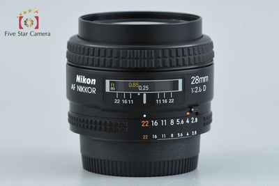 【中古】Nikon ニコン AF NIKKOR 28mm f/2.8 D