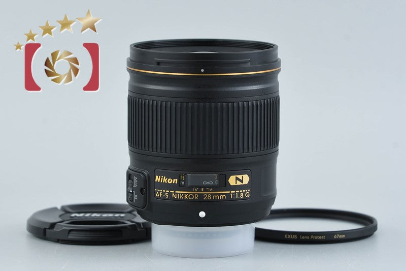 【中古】Nikon ニコン AF-S NIKKOR 28mm f/1.8 G