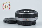 Used - Panasonic LUMIX G 20mm f/1.7 ASPH. H-H020