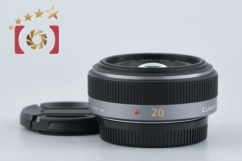 Used - Panasonic LUMIX G 20mm f/1.7 ASPH. H-H020