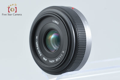Used - Panasonic LUMIX G 20mm f/1.7 ASPH. H-H020