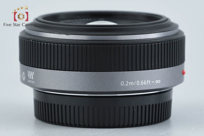 Used - Panasonic LUMIX G 20mm f/1.7 ASPH. H-H020