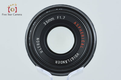 【中古】Voigtlander フォクトレンダー ULTRON 35mm f/1.7 Aspherical ブラック L39 ライカスクリューマウント