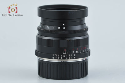 【中古】Voigtlander フォクトレンダー ULTRON 35mm f/1.7 Aspherical ブラック L39 ライカスクリューマウント