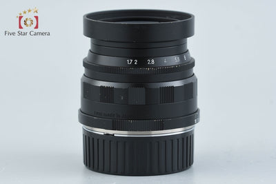 【中古】Voigtlander フォクトレンダー ULTRON 35mm f/1.7 Aspherical ブラック L39 ライカスクリューマウント