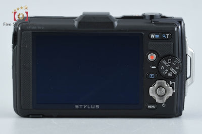 [Used] OLYMPUS Olympus STYLUS TG-2 Tough Black Waterproof Digital Camera, Low Shutter Count