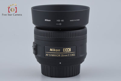 [Used] Nikon AF-S DX NIKKOR 35mm f/1.8 G
