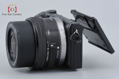 [Used] SONY Sony α NEX-5T Black Power Zoom Lens Kit, Low Shutter Count, Multi-language Support