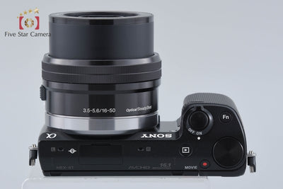 [Used] SONY Sony α NEX-5T Black Power Zoom Lens Kit, Low Shutter Count, Multi-language Support