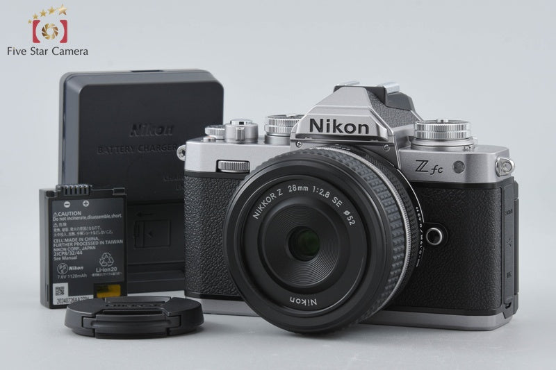 [Used] Nikon Z fc 28mm f/2.8 Special Edition Kit Silver, low shutter count