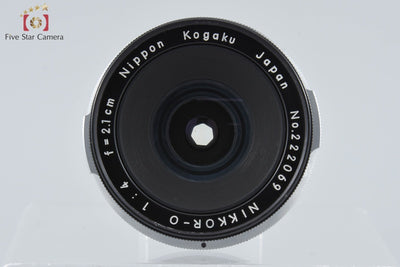 [Used] Nikon NIKKOR-O 21mm f/4 for Nikon F Mount