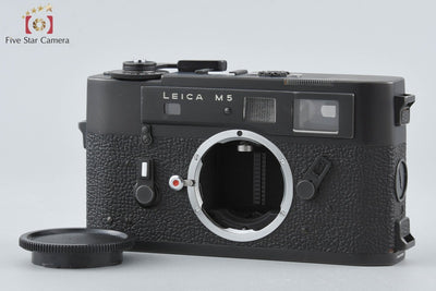 【中古】Leica ライカ M5 ブラック 後期 レンジファインダーフィルムカメラ